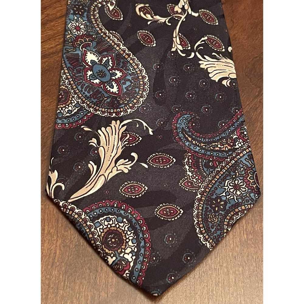 Buckingham Polyester Men’s Neck Tie Made In USA